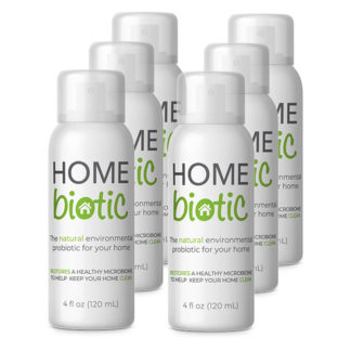 image of 6 bottles of Homebiotic Probiotic spray